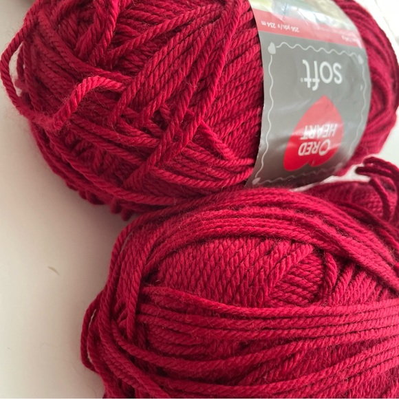 Red Heart Soft Yarn Bundle - Wine color - Scarf Crochet Project - Picture 4 of 12
